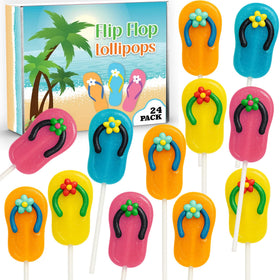 RBBZ Party flip flop candy lollipop beach scene for summer parties.