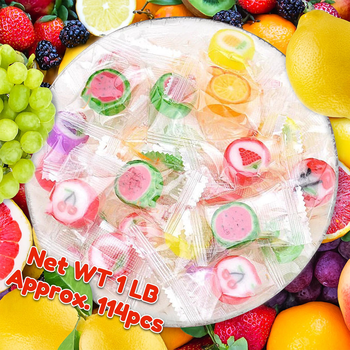 RBBZ Party strawberry flavor slices finish treat bags nicely.