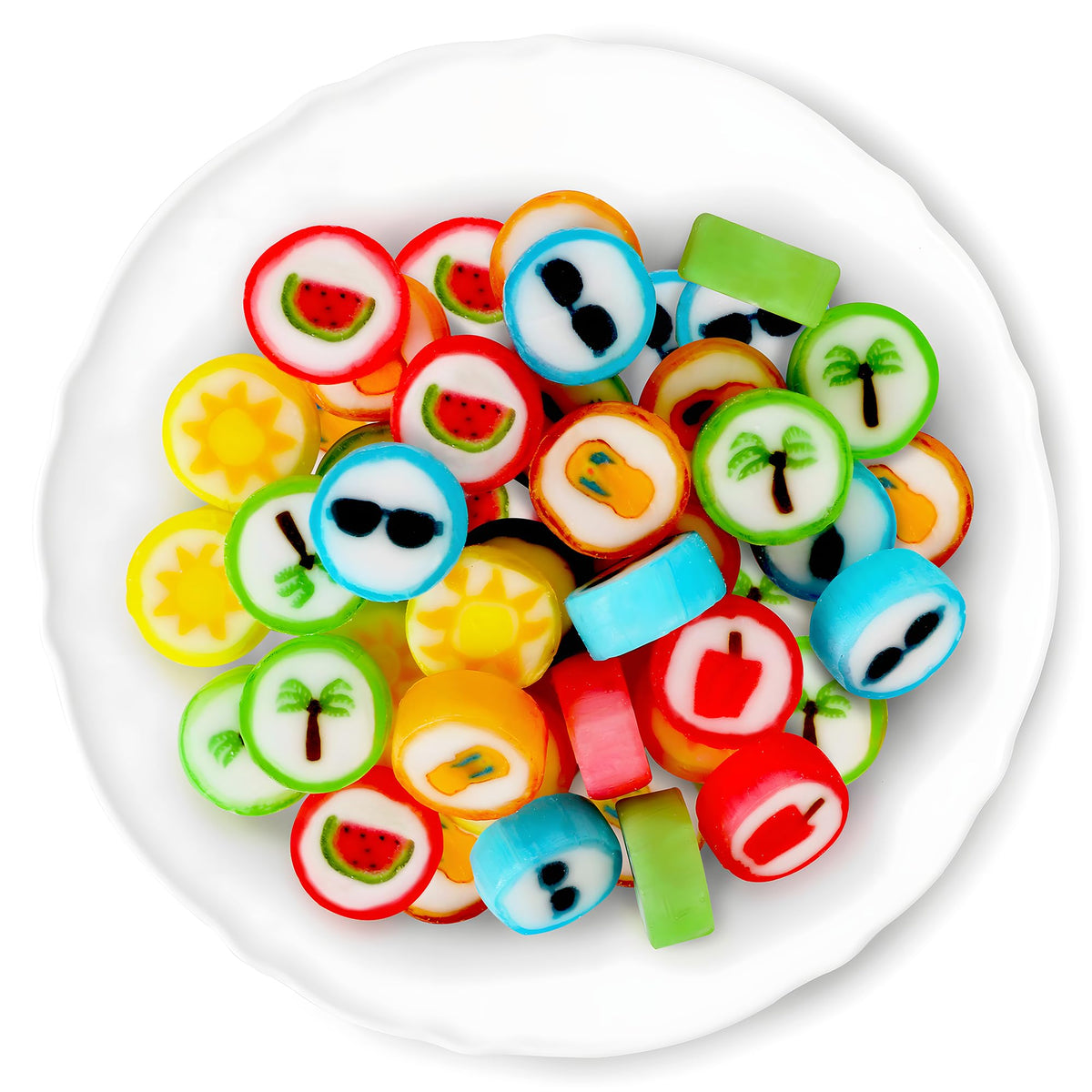 RBBZ Party Summer Candy 1lb bag of assorted hard candies for celebrations.