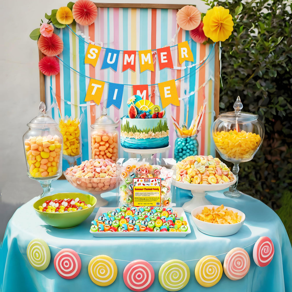 RBBZ Party Summer Candy lemon flavor adds zesty freshness.