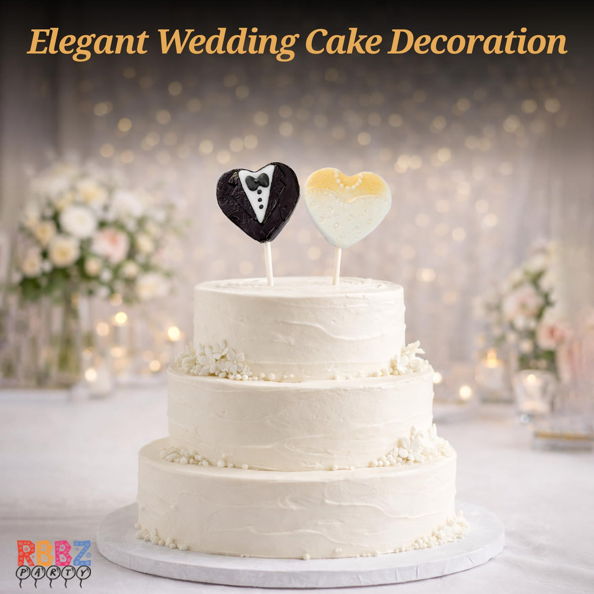 RBBZ Party wedding favors delight guests at bridal showers and engagement parties.