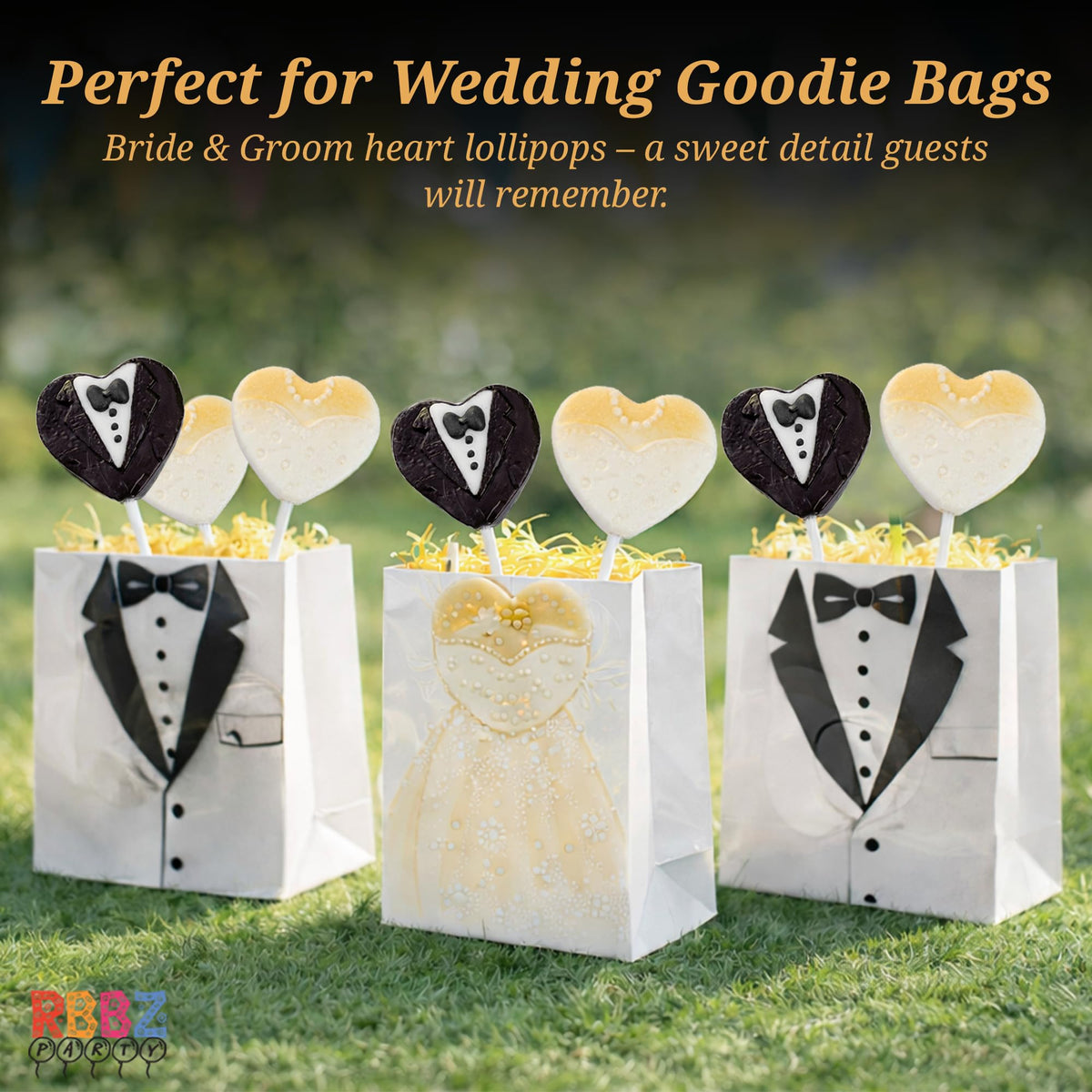 RBBZ Party individually wrapped treats support grab-and-go snacks at events.