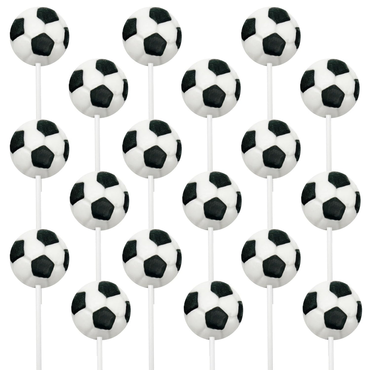 RBBZ Party soccer treats ready for goodie bags and snacks.