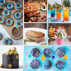 RBUGR luster dust mixed into drinks adds edible sparkle for parties