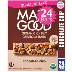 R&C Store Essentials Made_Goods chocolate chip granola bars in a box, ideal for snacks.