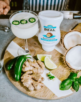 Reàl Infused Exotics bar-quality mixology kit enables tiki-inspired cocktails at home.