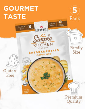 ReadyWise camping soup kit supports versatile outdoor meals during hiking trips.