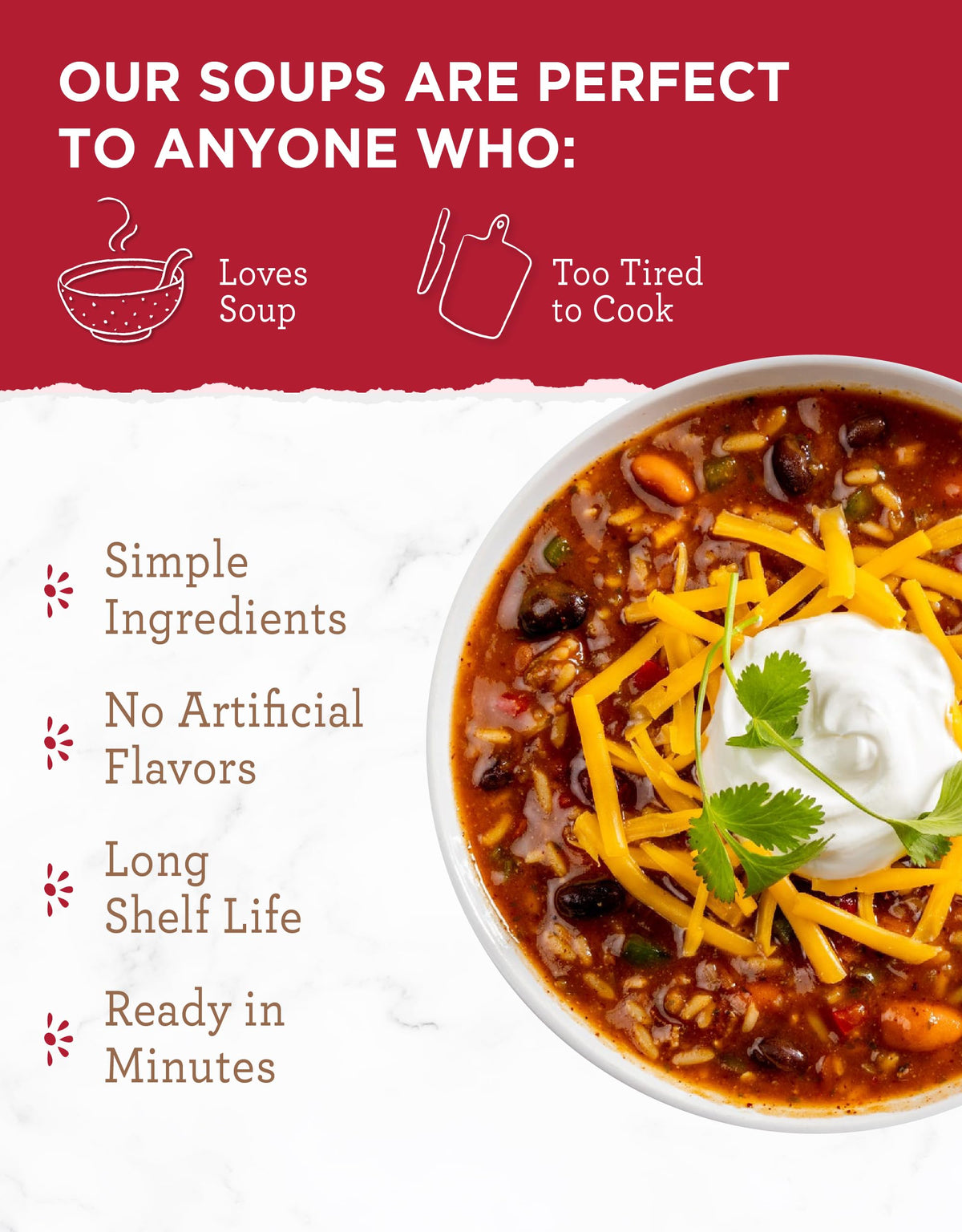 ReadyWise Soup Sampler Variety Pack in Use While Hiking Demonstrates quick warmth outdoors.