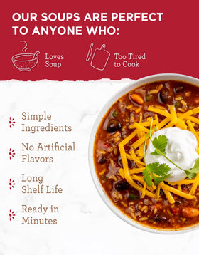 ReadyWise Soup Sampler Variety Pack in Use While Hiking Demonstrates quick warmth outdoors.