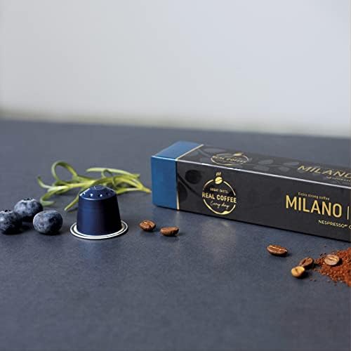REAL COFFEE GREAT TASTE. EVERY DAY Aluminum capsules designed for freshness and recyclability.