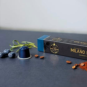 REAL COFFEE GREAT TASTE. EVERY DAY Aluminum capsules designed for freshness and recyclability.