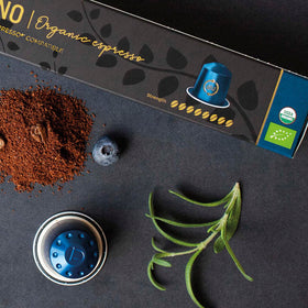 Real Coffee Milano barista-ready setup for bold organic espresso at home.