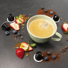 Real Coffee Milano Nespresso compatibility enables effortless at-home espresso.