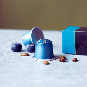 REAL COFFEE TORINO packaging highlighting 100 aluminum capsules and Original Line compatibility