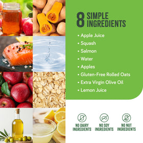 Real Food Blends lunch and dinner pack, shelf-stable for easy storage.