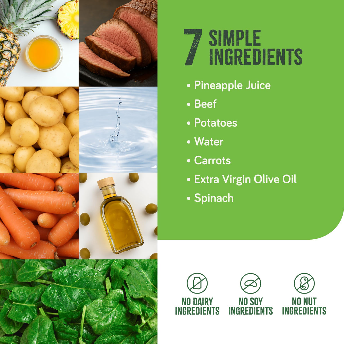 Real Food Blends shelf-stable puree meal packaging illustration.