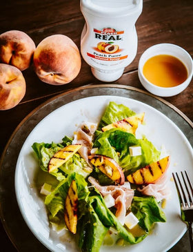Reàl Fruit Infused Syrup blueberry bottle elevates sodas and yogurt bowls