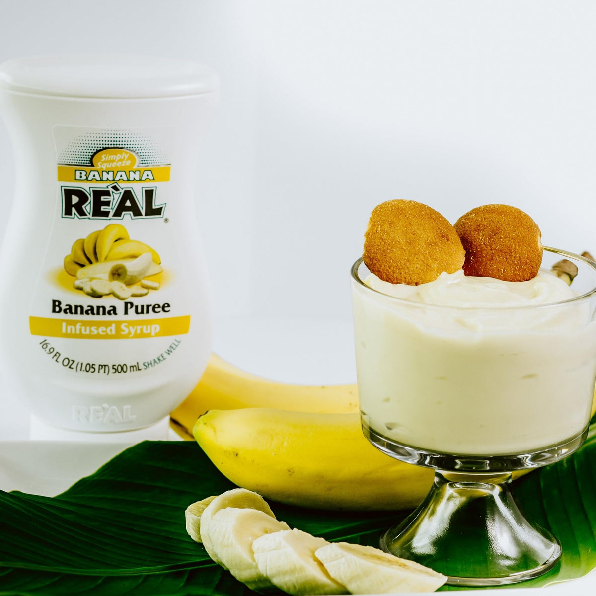 Reàl Infused Exotics banana puree syrup baking and desserts flavoring use