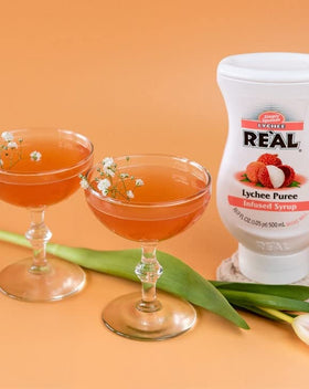 Real Infused Exotics floral and coconut pairing; versatile in cocktails