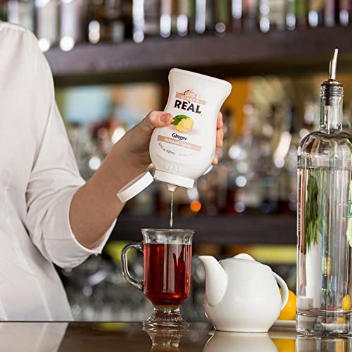 Real Infused Exotics Ginger Reàl Syrup enhances baking and dessert flavor.