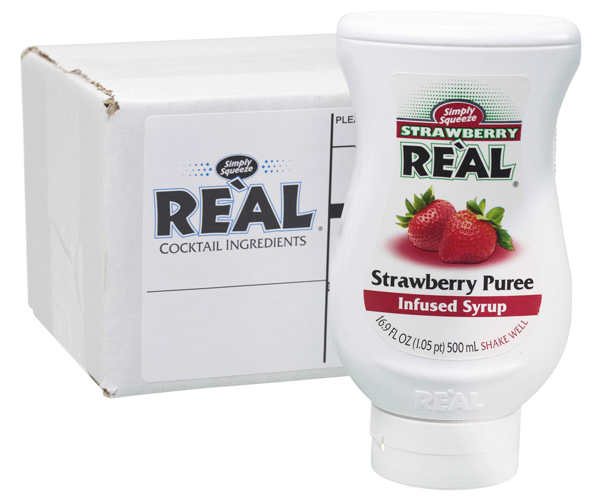 Reàl Infused Exotics Strawberry Reàl bottle pour for smooth cocktail mixing