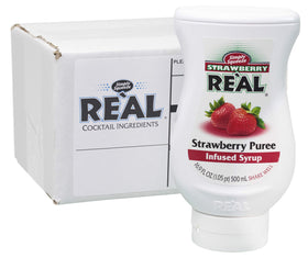 Reàl Infused Exotics Strawberry Reàl bottle pour for smooth cocktail mixing