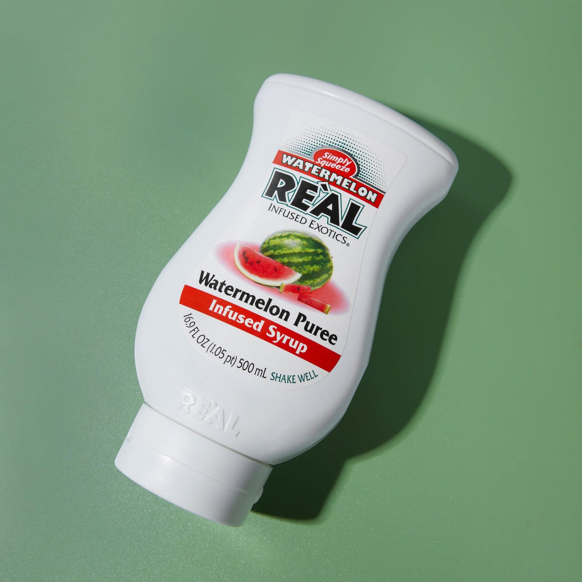 Reàl Infused Exotics Watermelon Syrup freshness with oxygen barrier.