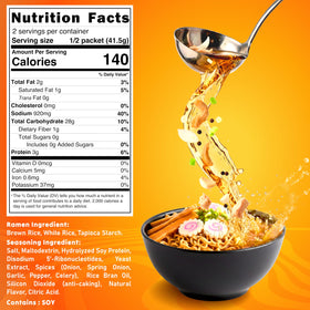 Real Naturals BAMI gluten-free ramen served as a quick weeknight meal.