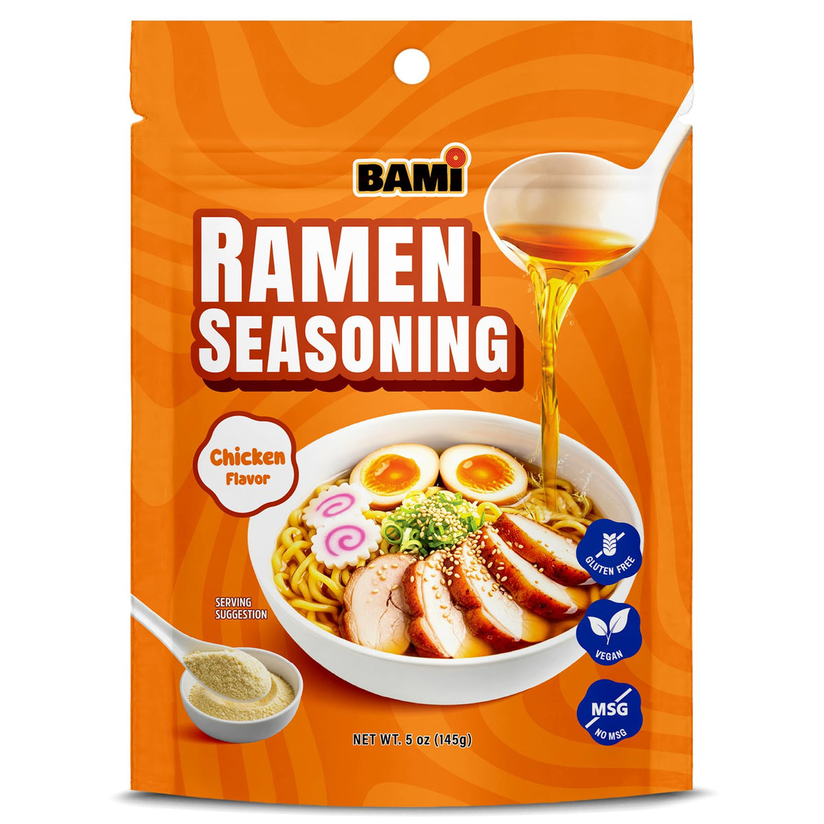 Real Naturals chicken ramen seasoning packet for quick gluten-free weeknight ramen.