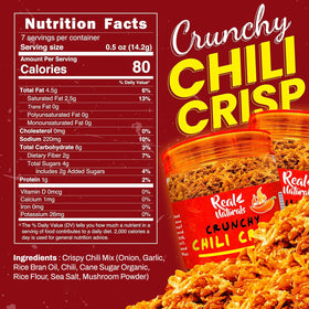 Real Naturals Chili Crisp inspired by family creates versatile, tasty kitchen staple.