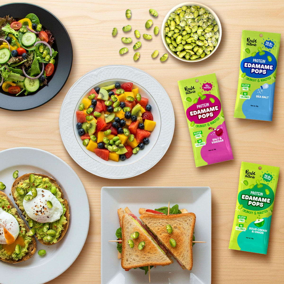 Real Naturals Edamame Snack for Kids—wholesome, protein-packed treat