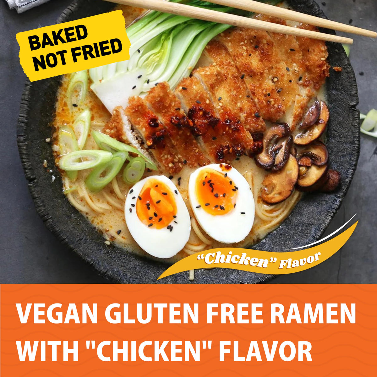 Real Naturals gluten-free ramen chicken cup serve highlights easy single-serving bowls.