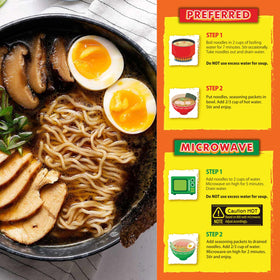 Real Naturals gluten-free ramen chicken close-up reveals smooth noodle texture and aroma.