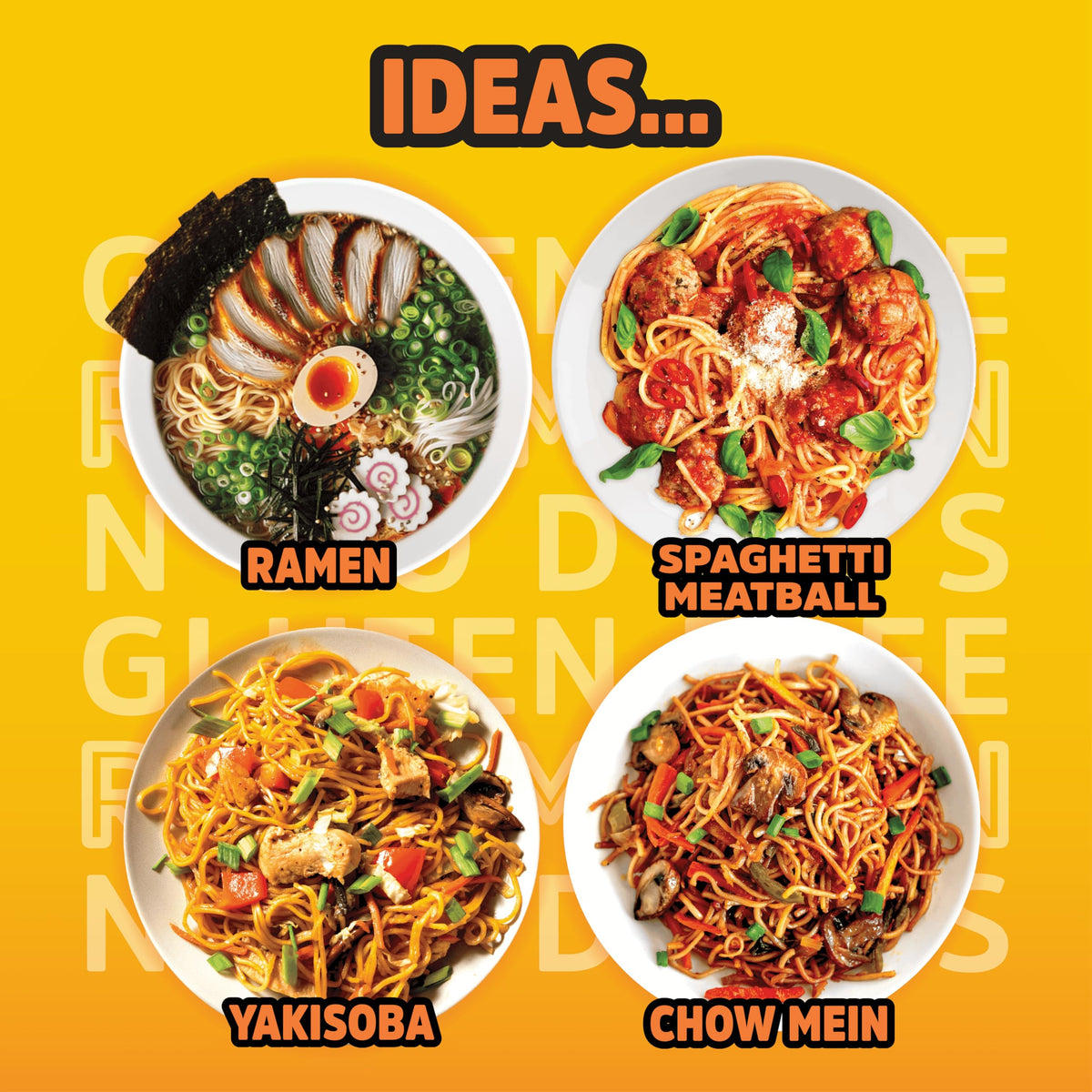 Real Naturals gluten-free ramen noodles cooked bowl for versatile dinners