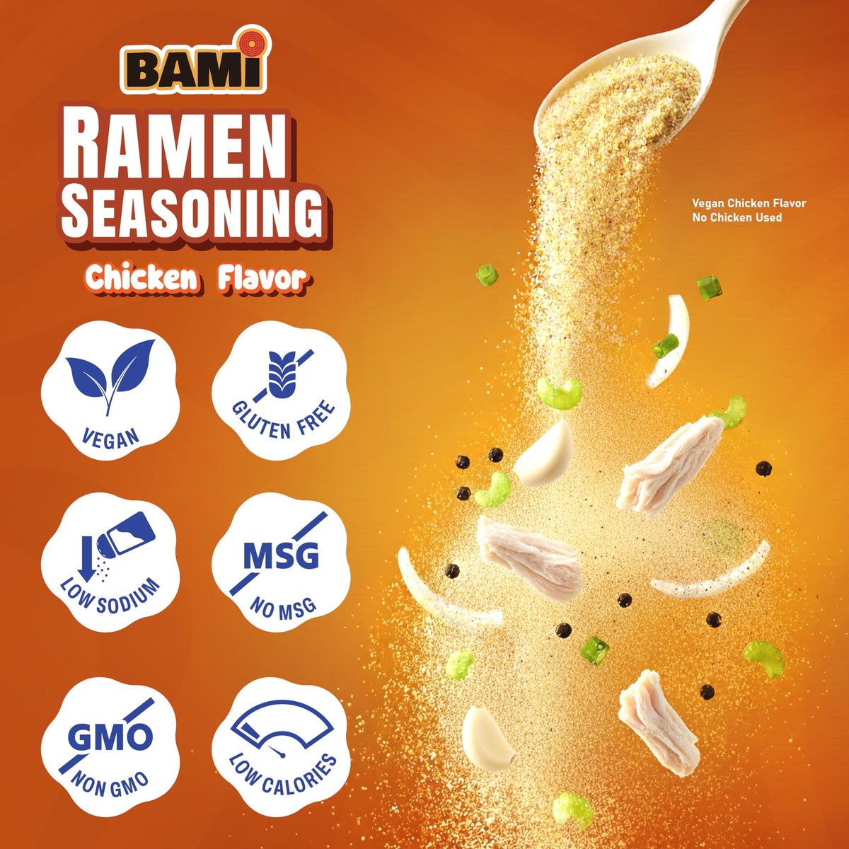 Real Naturals low-sodium ramen seasoning powder for flavorful meals with less salt.