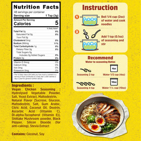 Real Naturals ready broth for ramen; fragrant aroma and speedy taste boost