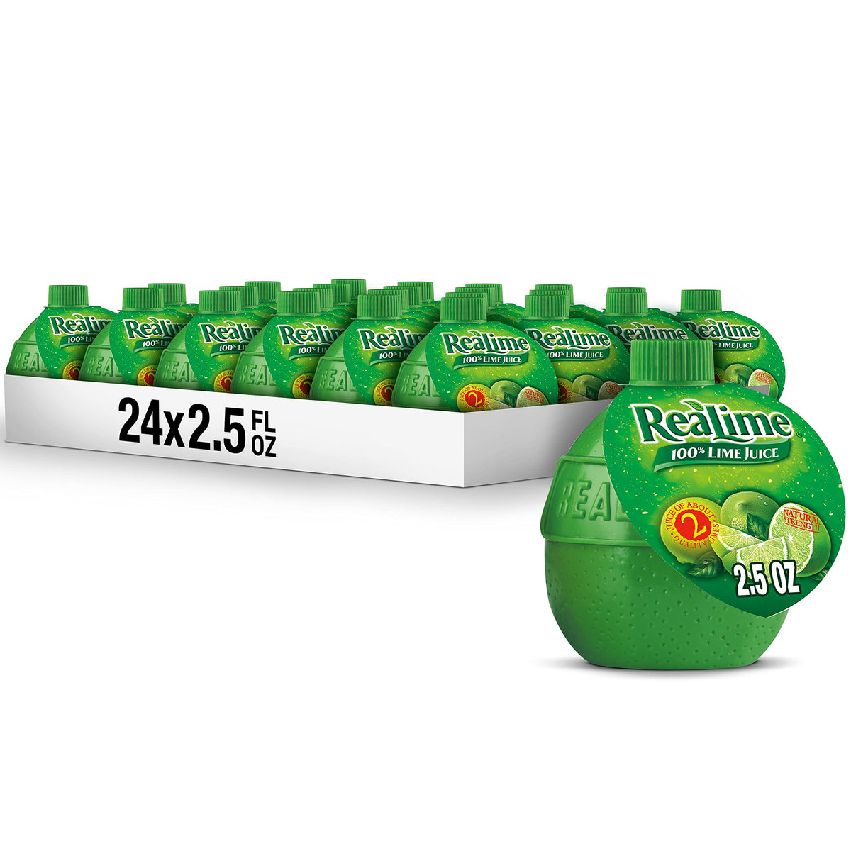 Realime lime juice bottle pour for bright, flavorful cocktails.