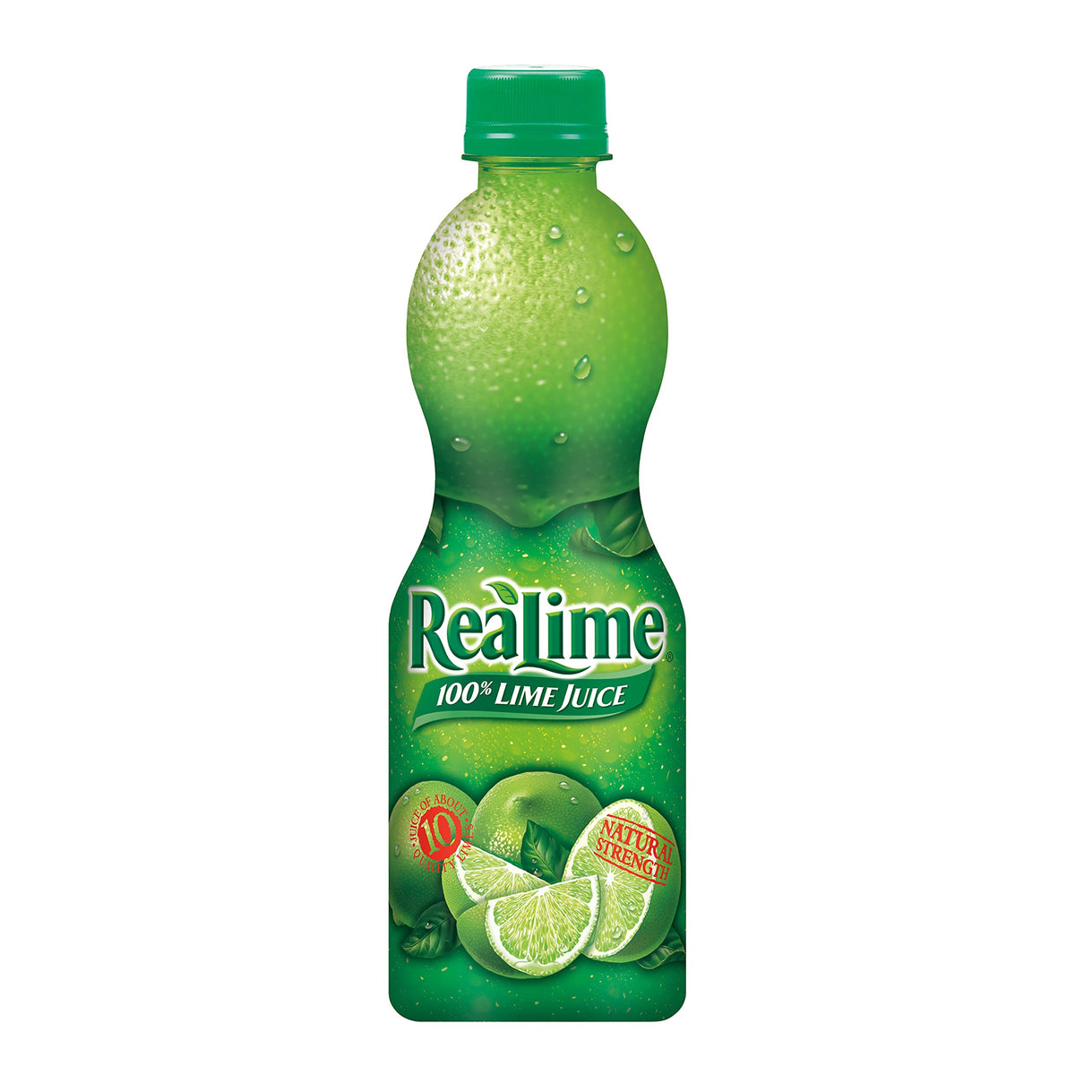 Realime lime juice bottle pour for adding bright citrus flavor to drinks