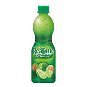 Realime lime juice bottle pour for adding bright citrus flavor to drinks