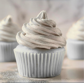 Really Cute Sweets edible silver luster dust in drinks creates a sparkling cocktail
