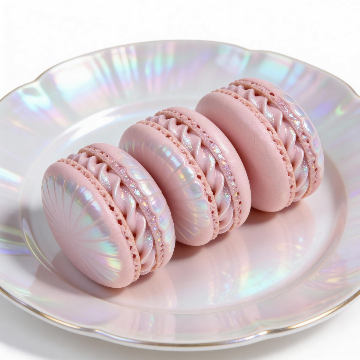 Really Cute Sweets luster dust for cake decorating provides a metallic finish.