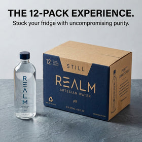 REALM Artesian Water Adirondack aquifer reference emphasizing untouched wilderness source.