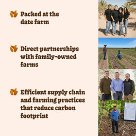 Realsy farm-to-table origin on a sustainable date farm