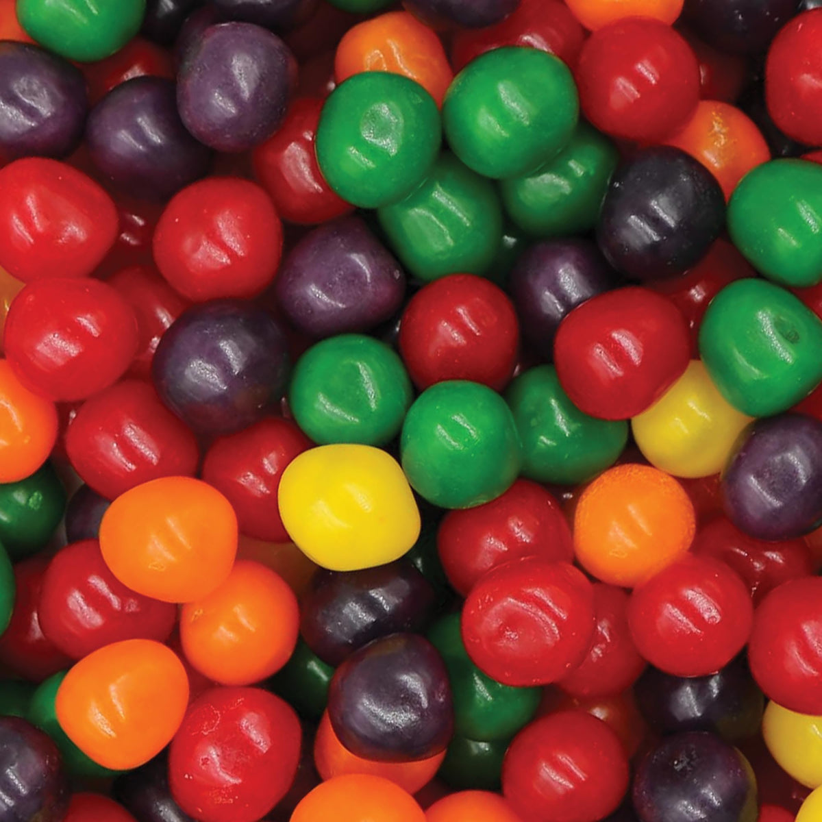Rebel Smuggling Fruit Sours bulk 2lb bag, great for sharing and casual snacking.