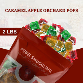 Rebel Smuggling Galactic Emporium green apple caramel lollipops for a refreshing twist