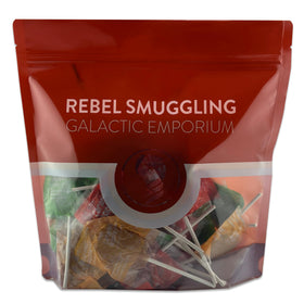 Rebel Smuggling Galactic Emporium trick or treat candy bulk bag for Halloween sharing