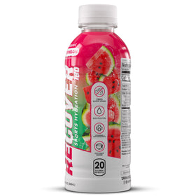 RECOVER 180 pour into glass with straw reveals potassium-rich electrolytes for steady hydration