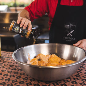 recteq Chef John's Soul Powder spice texture highlights bright lemon zest with a bold heat.