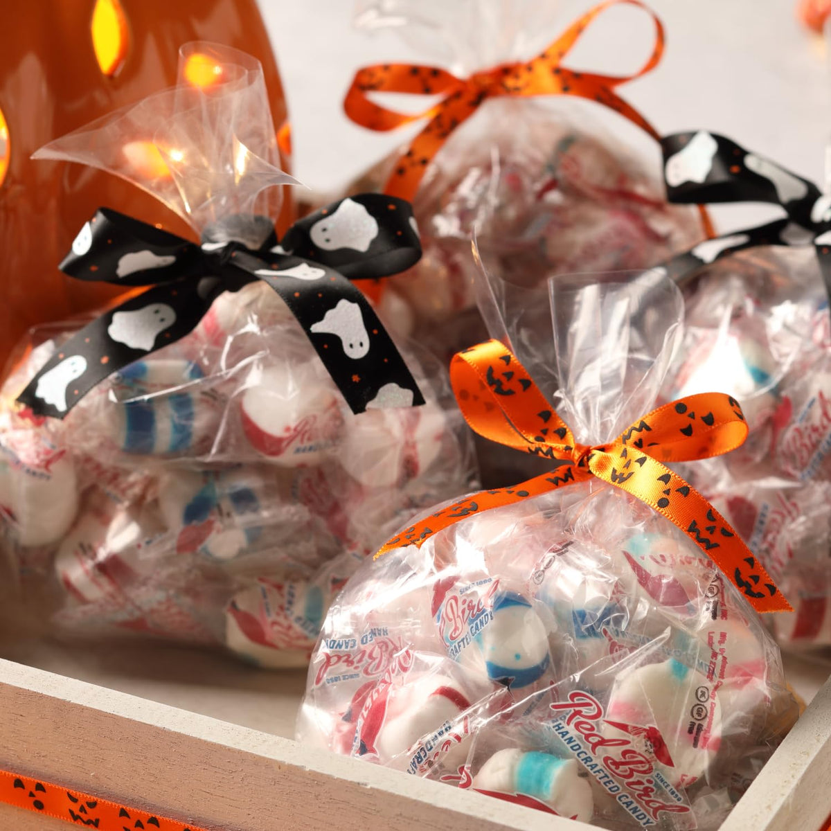 Colorful blue raspberry candy tub ideal for gifting or events