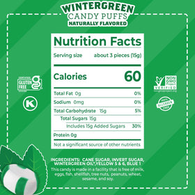 Made in USA branding and craft on Red Bird Wintergreen Mints
